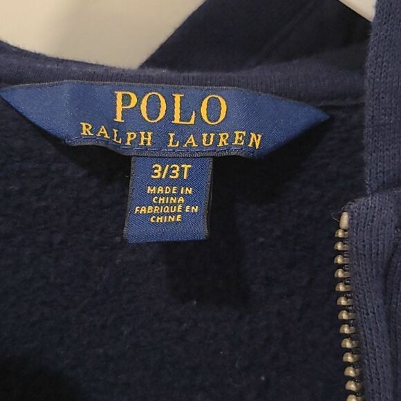 Polo Ralph Lauren hoodie jacket 3/3T - Picture 2 of 2
